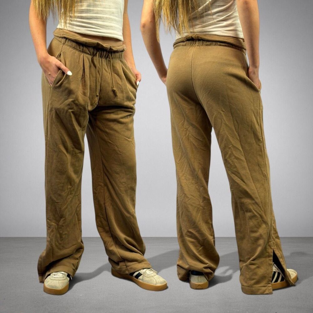 Nike Women's Khaki and Tan Joggers-tracksuits